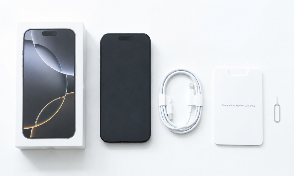 箱・充電器・付属品をそろえる