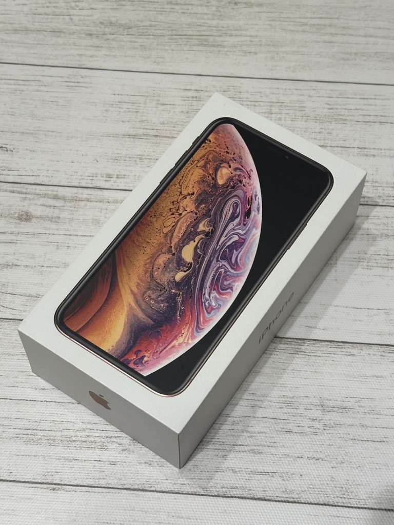 Softbank/SIMロック解除済み iPhoneXS 256GB ゴールド MTE22J/A