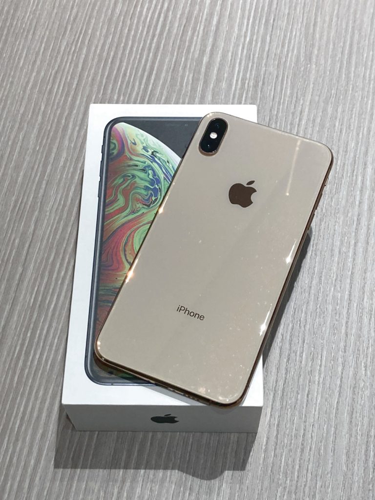 SIMロック解除(Softbank) iPhoneXsMax 64GB ゴールド MT6T2J/A