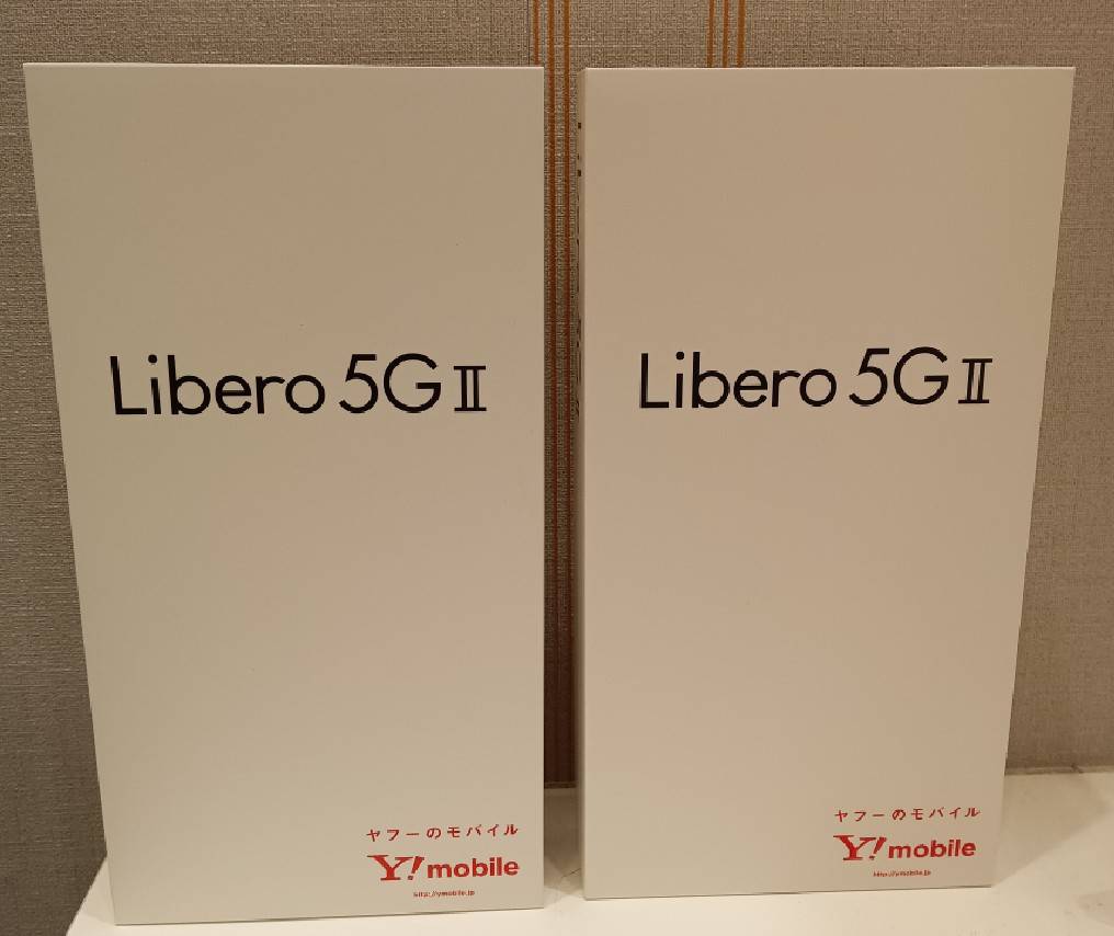 Ymobile/SIMロック解除 Libero 5G II 4GB 64GB A103ZT 2台