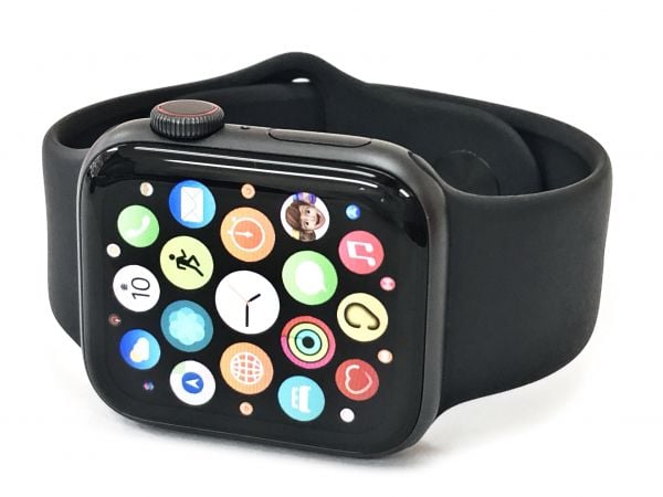 Apple Watch SE GPS+Cellularモデル 40mm スペースグレイ ブラックスポーツバンド MYEK2J/A