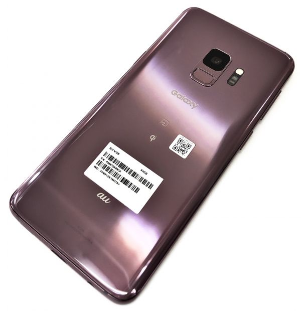 SIMロック解除済み au Galaxy S9 SCV38 ライラック パープル