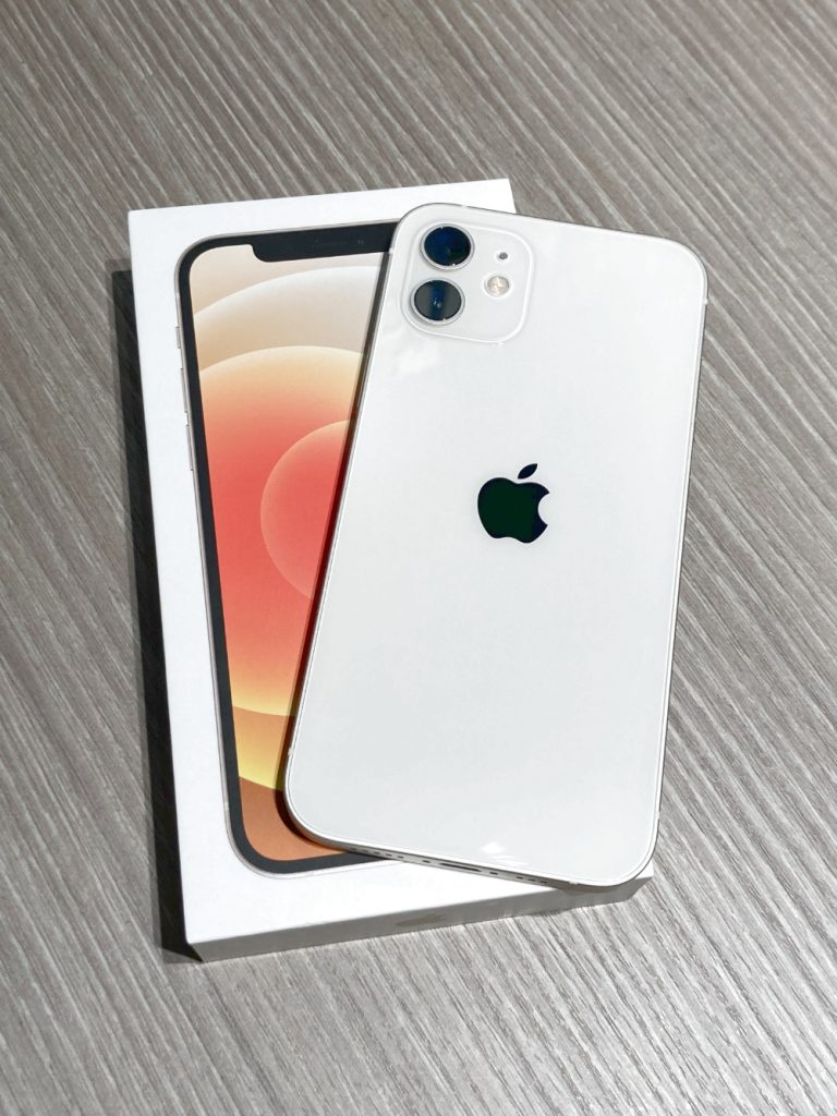 SIMロック解除(Softbank)iPhone12 64GB ホワイト MGHP3J/A