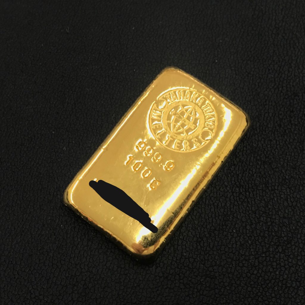田中貴金属 インゴット 100g