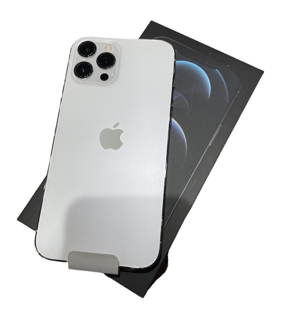 SIMロック解除(Softbank)iPhone12 Pro Max 128GB シルバー MGCV3J/A