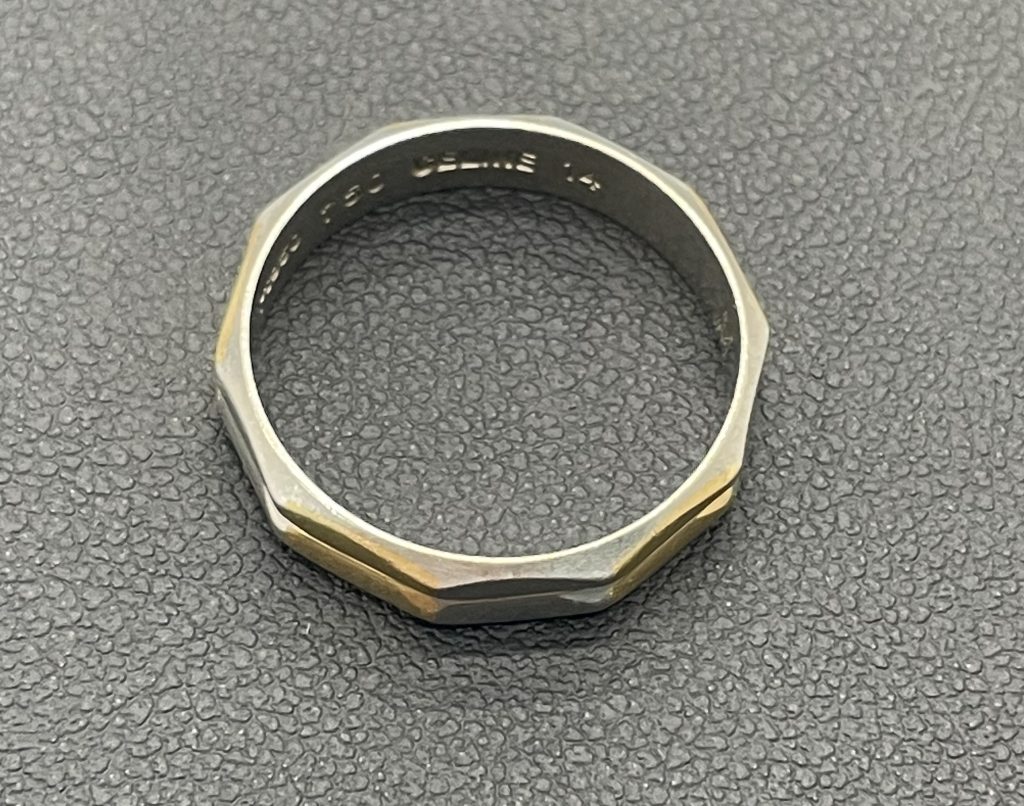 K18/PT850 PTメイン(リング) 3.8g
