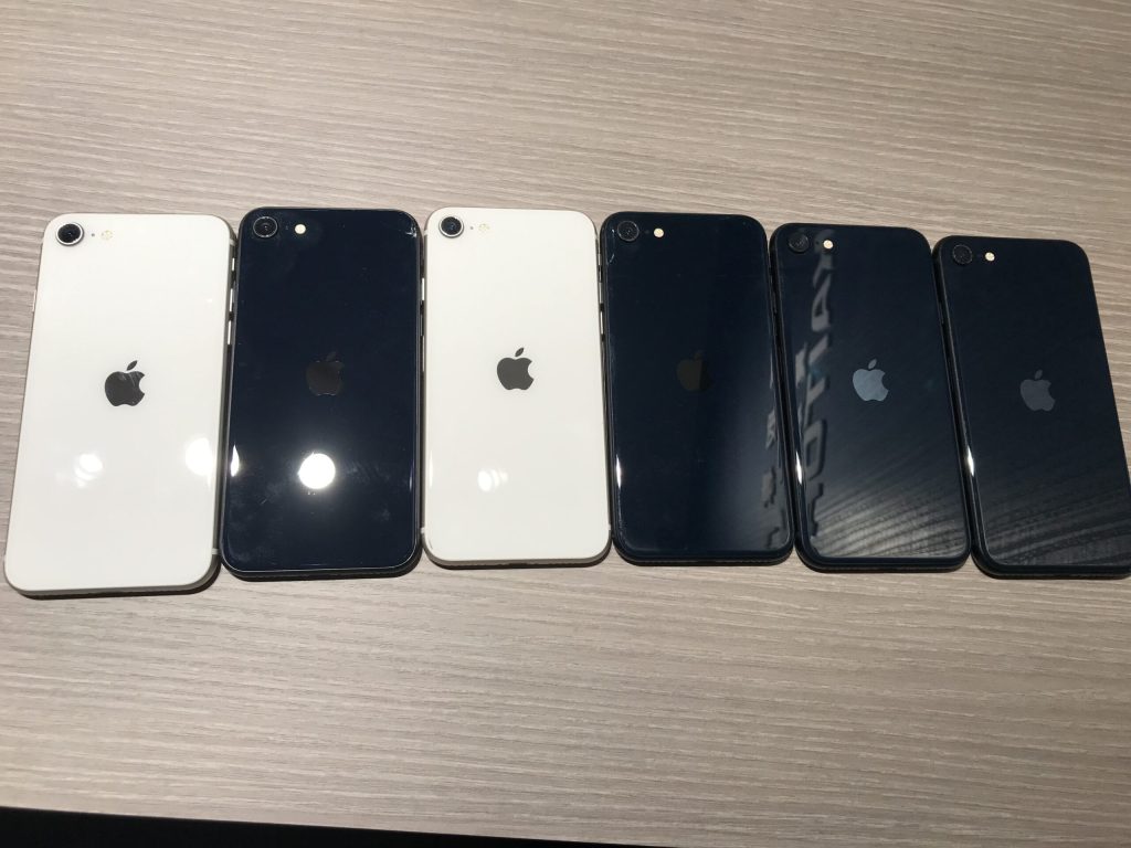 SIMロック解除(Softbank)iPhoneSE3 64GB ミッドナイト/スターライト MMYC3J/A/MMYD3J/A
