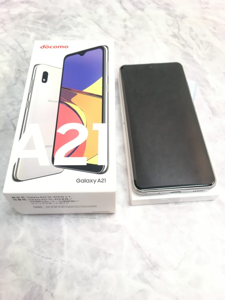 SAMSUNG Galaxy A21 3GB 64GB ホワイト SC-42A