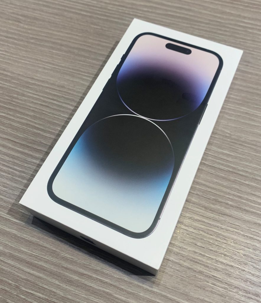 SIMロック解除(au) Apple iPhone 14 Pro 256GB MQ0Q3J/A スペースグレイ