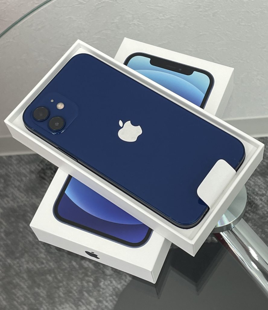Apple 国内版SIMフリー iPhone12 128GB ブルー MGHX3J/A