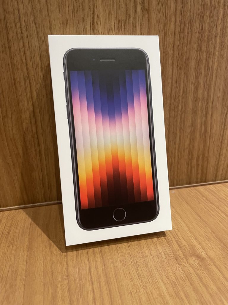 SIMロック解除(Softbank) iPhoneSE3 128GB ミッドナイト MMYF3J/A