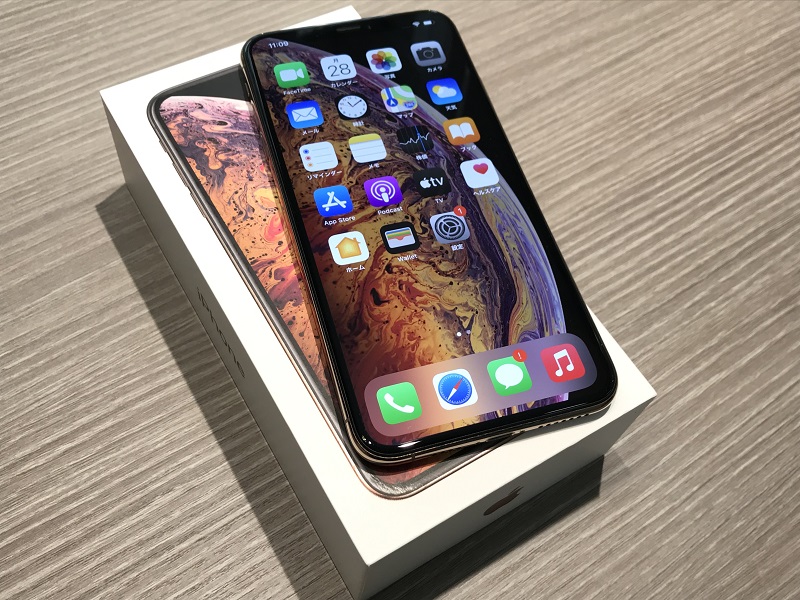 Softbank SIMロック解除済み iPhoneXS Max 256GB ゴールド MT6W2J/A