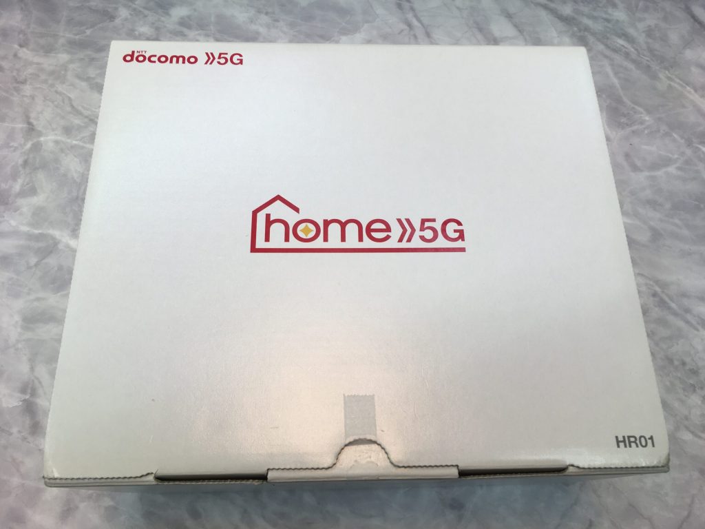 docomo Home 5G Wi-Fiルーター HR01