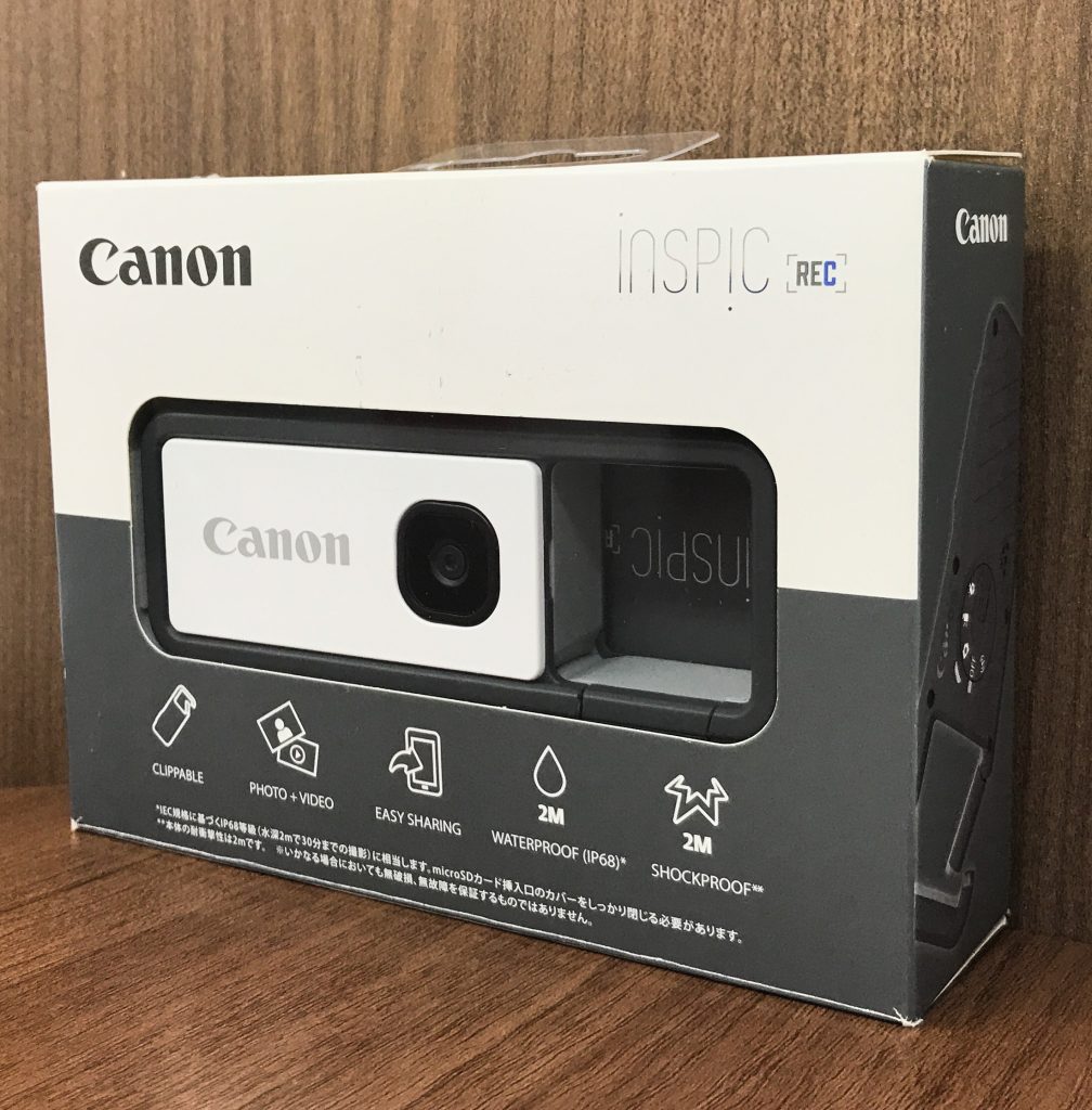 Canon アソビカメラ iNSPiC REC FV-100 グレー