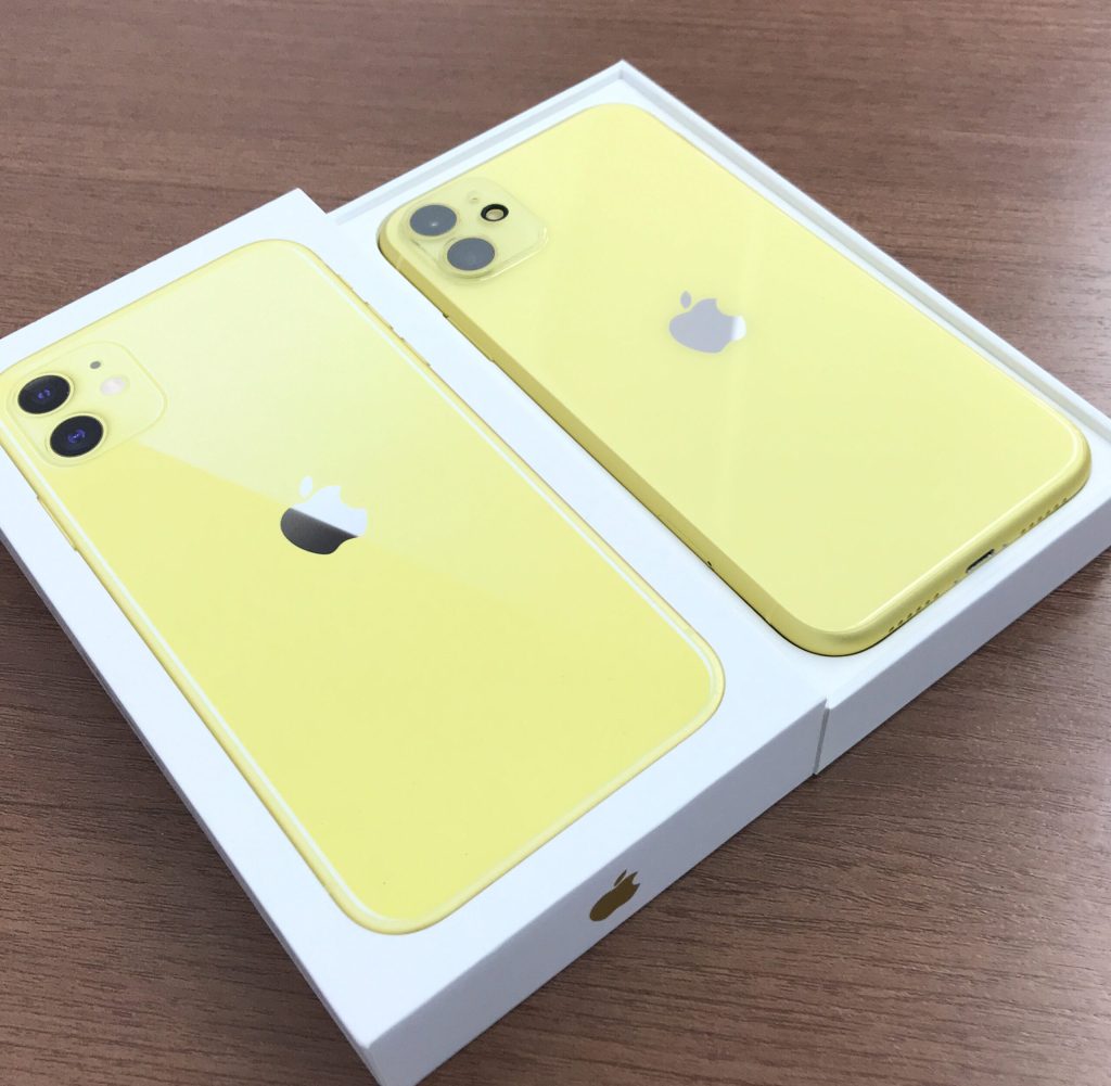 Apple 国内SIMフリー iPhone11 128GB イエロー MHDL3J/A