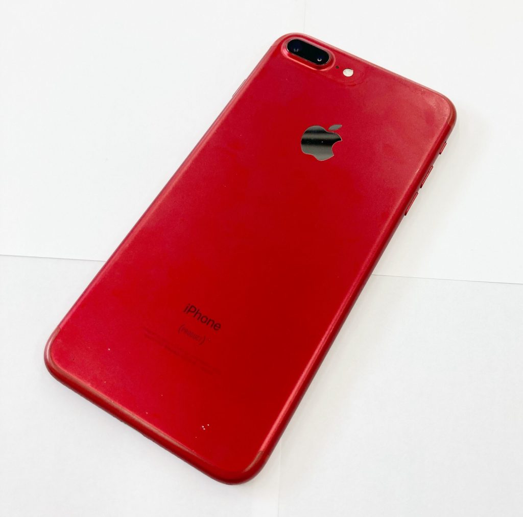 au iPhone7Plus 256GB (PRODUCT)RED Special Edition MPRE2J/A 液晶・カメラ不良