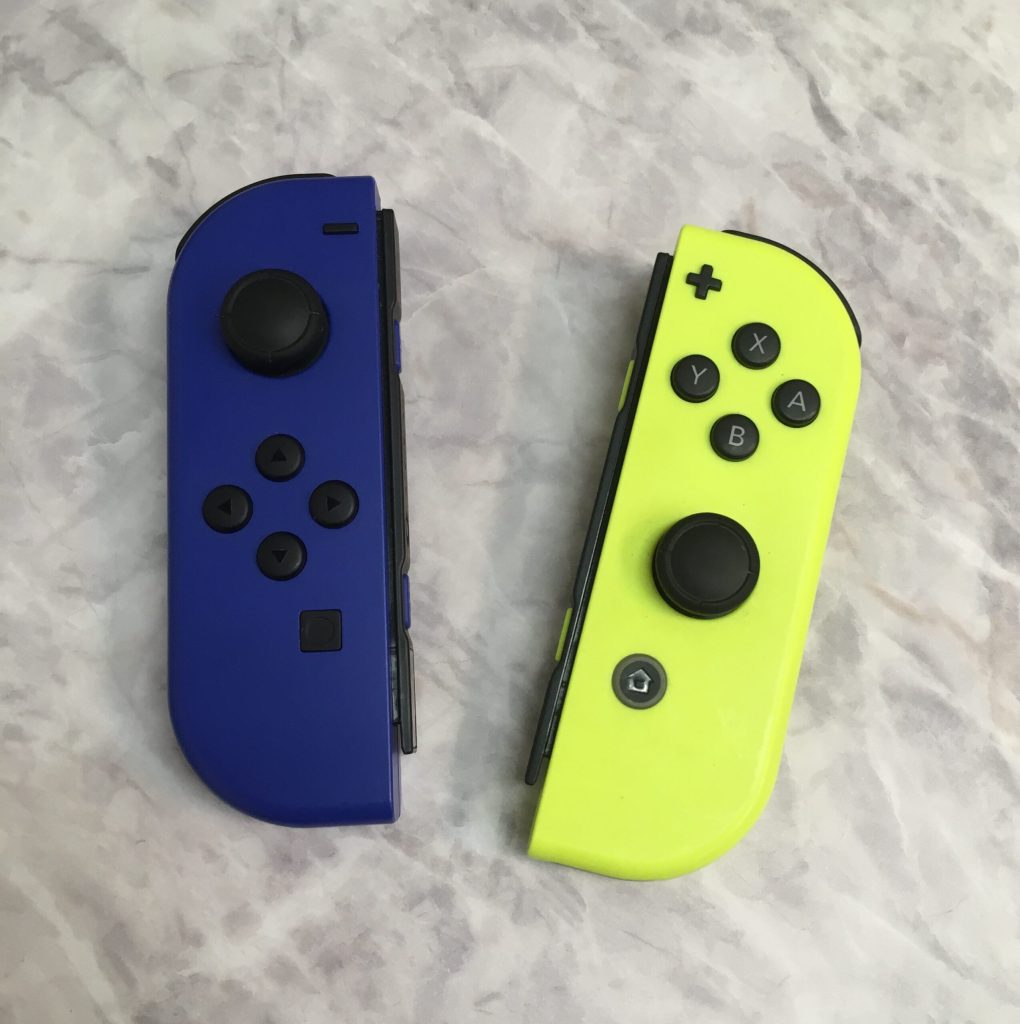 Nintendo Switch Joy-Con ブルー/ネオンイエロー