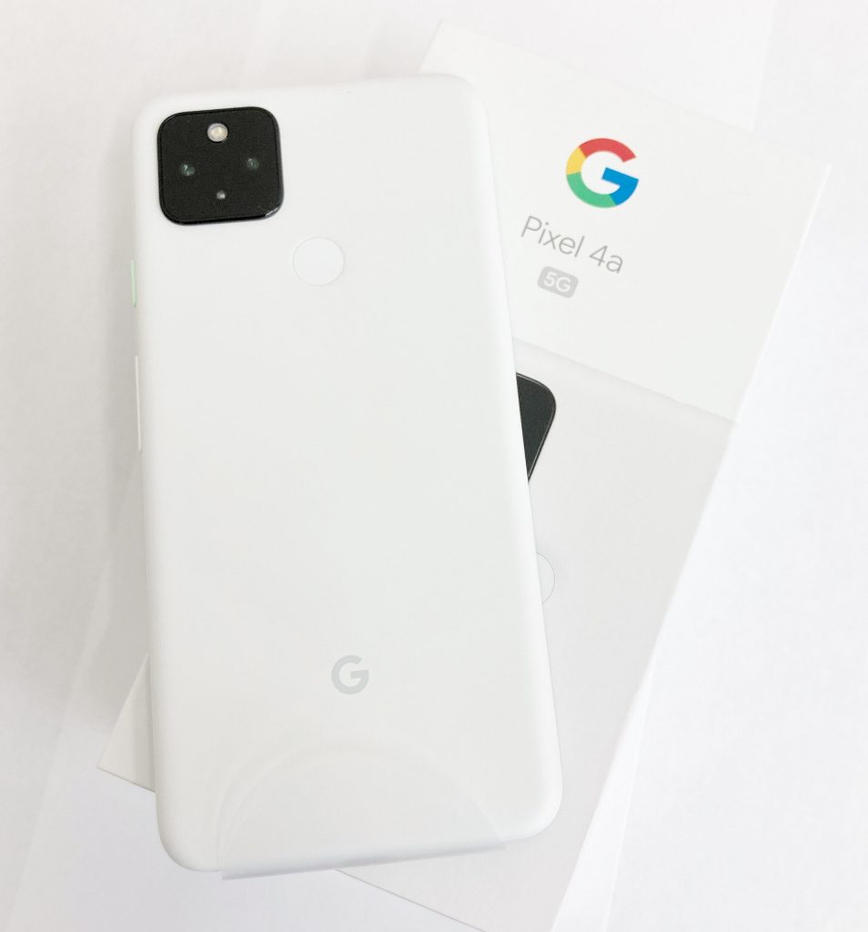 SoftBank/SIMロック解除済み Google Pixel 4a (5G) 128GB クリアリーホワイト G025H