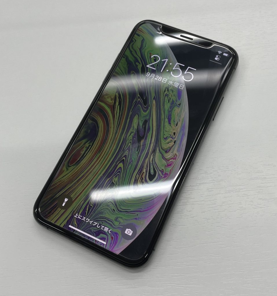 Softbank/SIMロック解除済 iPhoneXS 64GB スペースグレイ MTAW2J/A