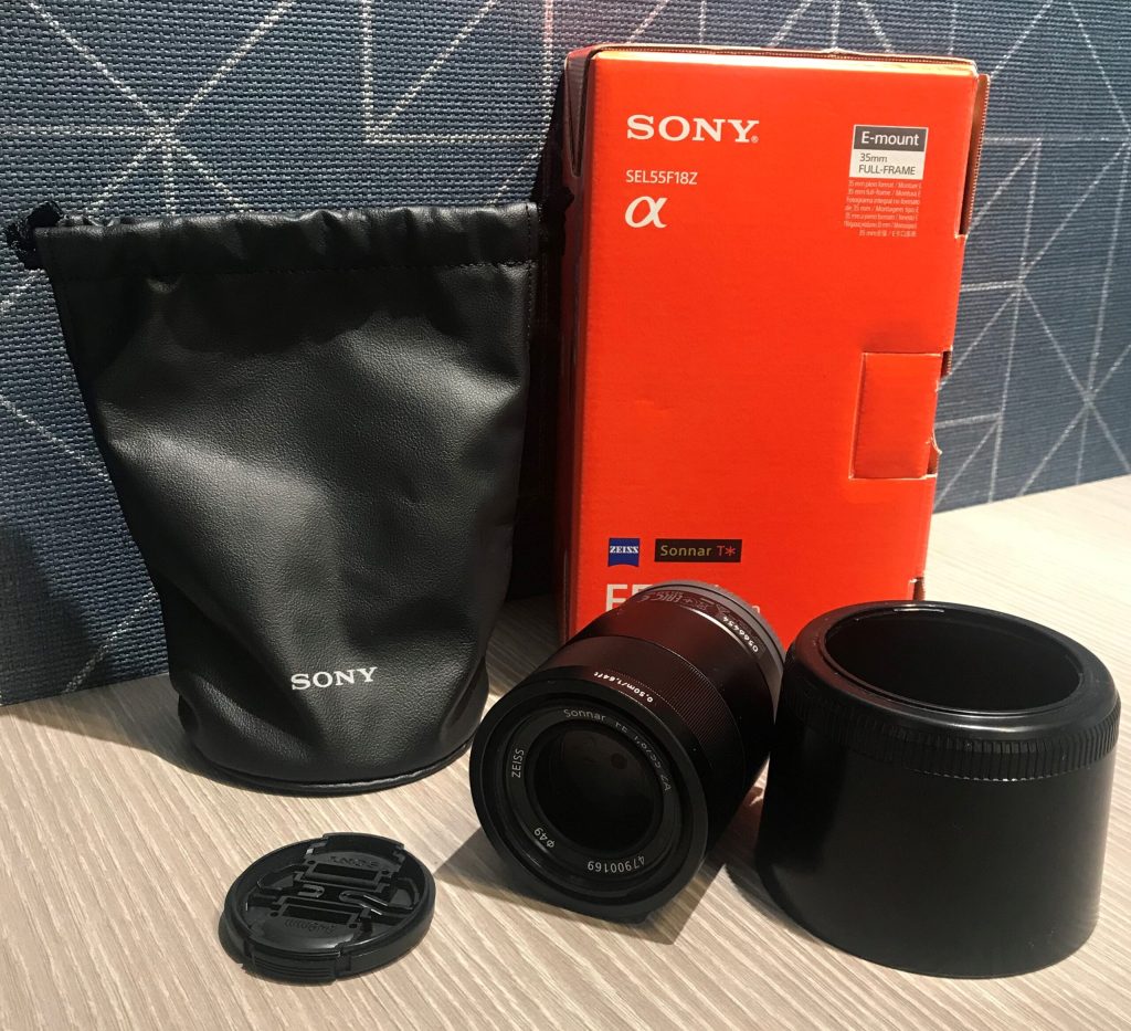 SONY Sonnar T* FE 55mm F1.8 ZA SEL55F18Z