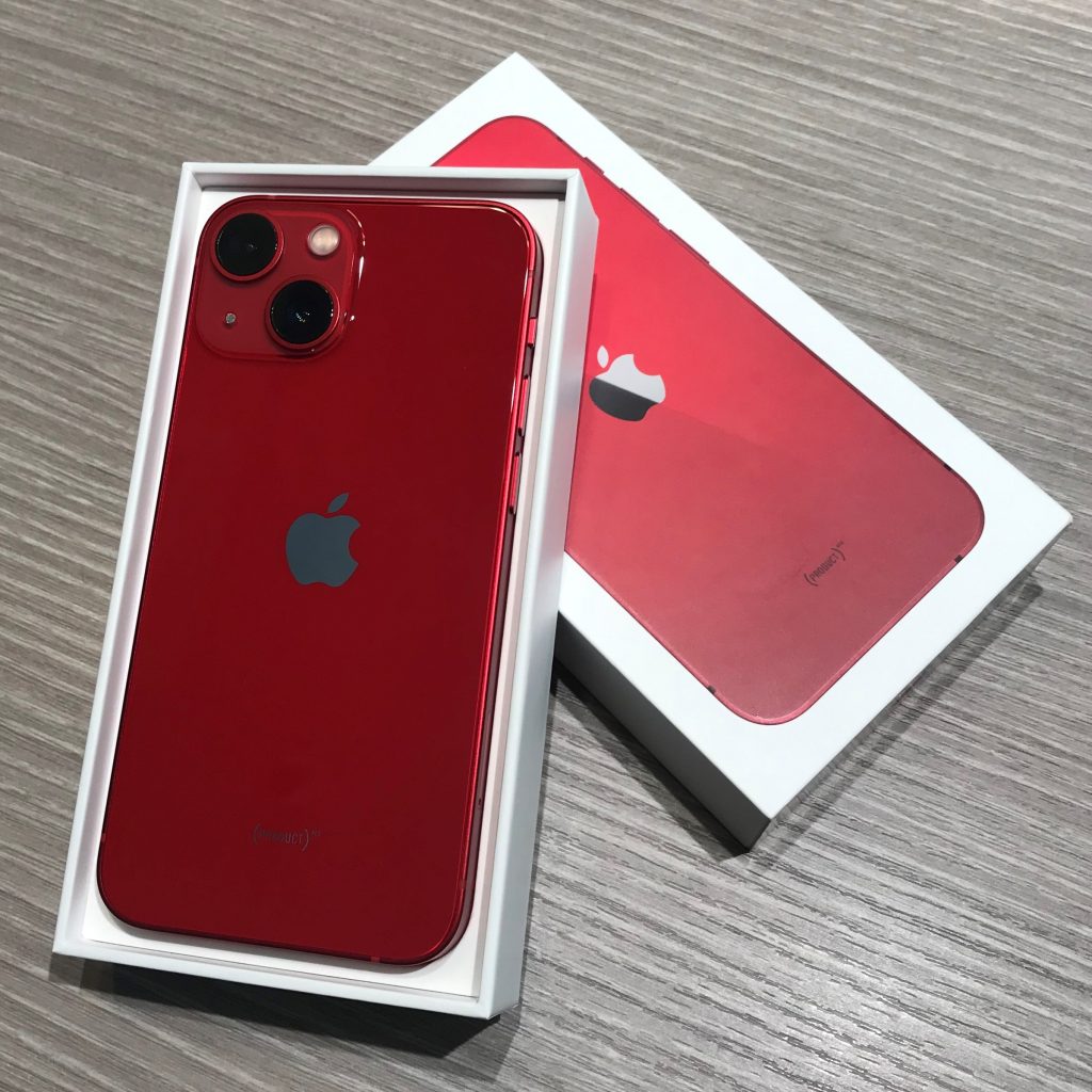 SIMロック解除/SoftBank  iPhone 13 mini 128GB (PRODUCT)RED MLJG3J/A