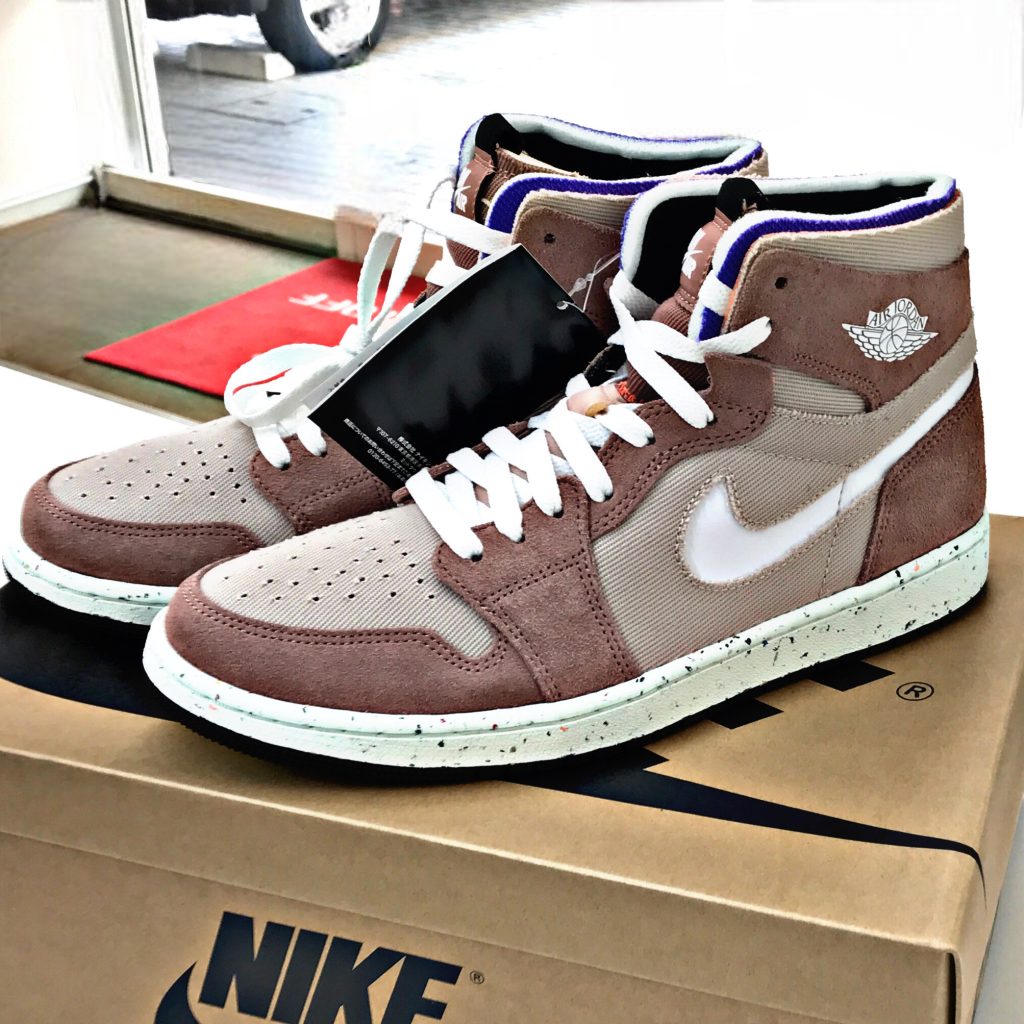 NIKE エアジョーダン1 ズーム エア コンフォート フォッシルストーン CT0978-201