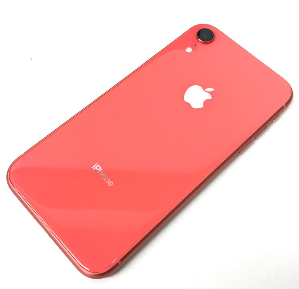 Apple au SIMロック解除済 iPhoneXR 64GB コーラル MT0A2J/A