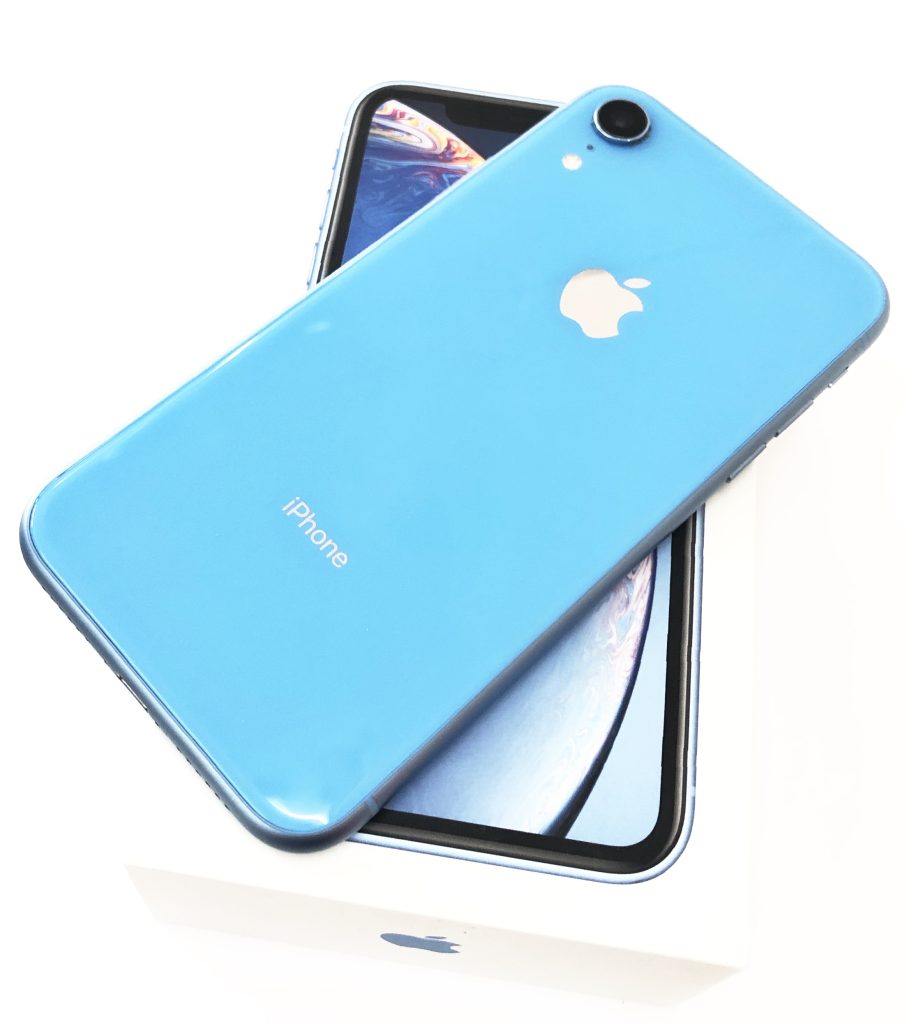 SIMロック解除済み au iPhoneXR 128GB ブルー MT0U2J/A