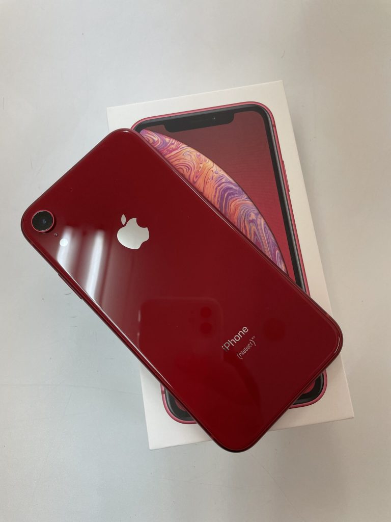 SIMロック解除済み au iPhoneXR 64GB レッド MT062J/A