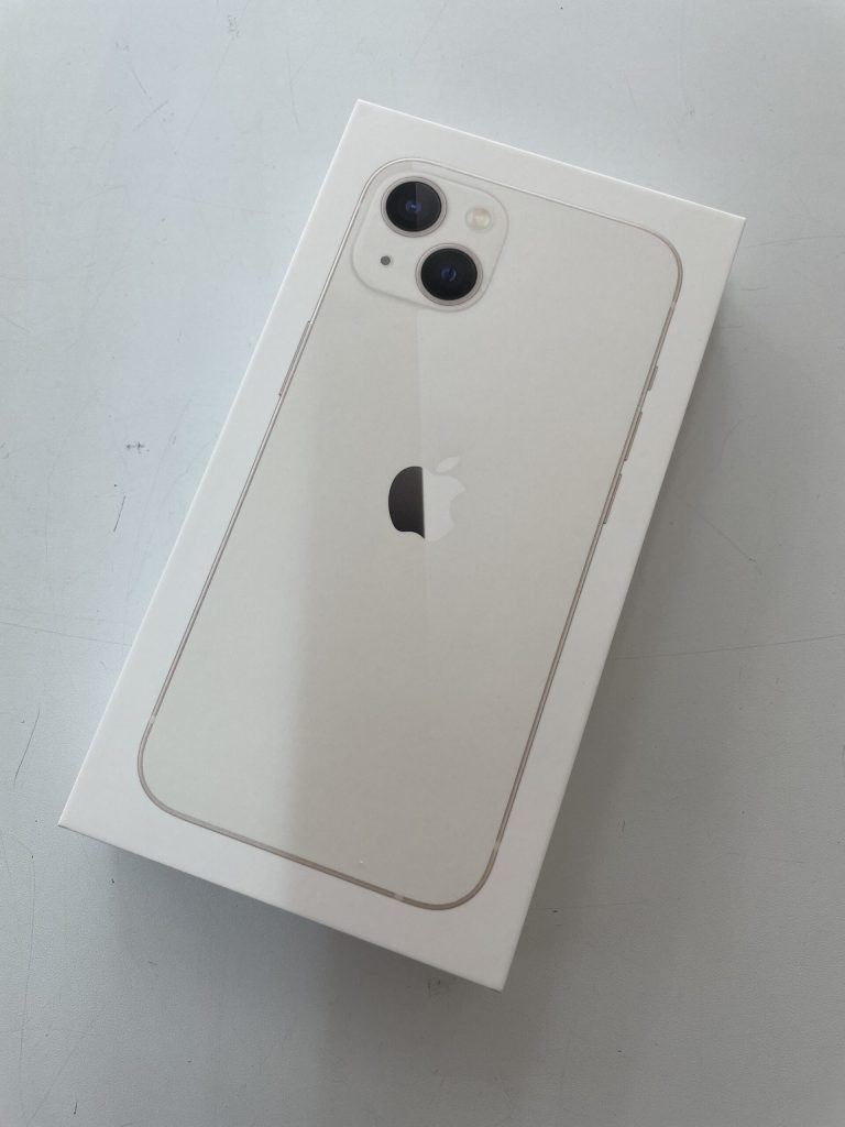 SIMロック解除 (docomo) iPhone13 128GB スターライト MLND3J/A