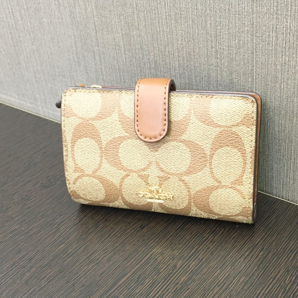 コーチ シグネチャー コンパクトウォレット F23553