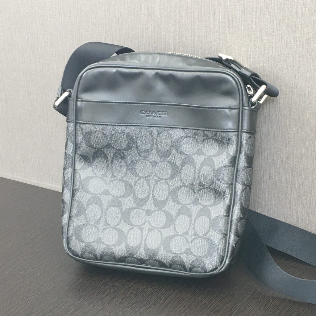 コーチ/COACH ショルダーバッグ F54788 チャコール×ブラック シグネチャー
