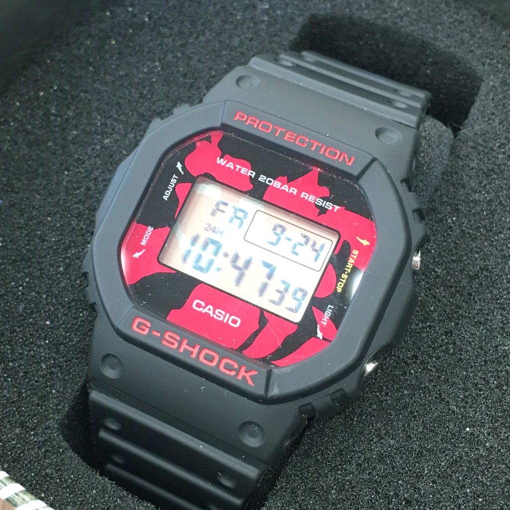 カシオ G-Shock NISHIKIGOI DW-5600JK-1JR