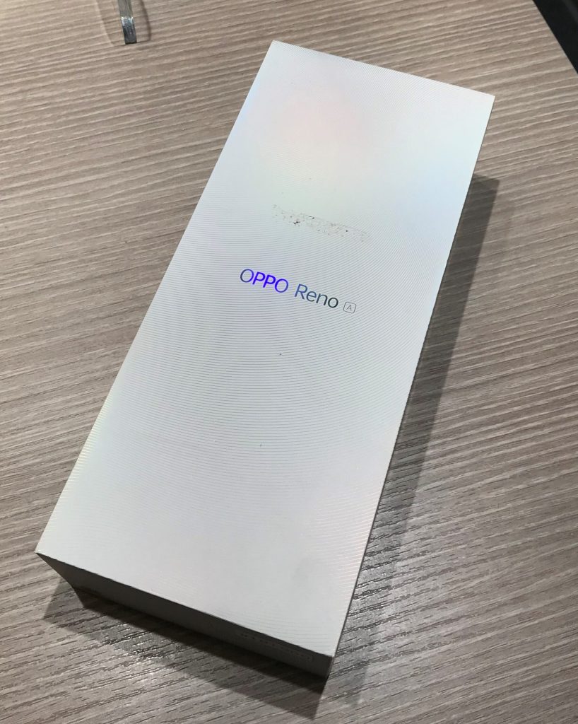 国内版SIMフリー Oppo Reno A ブラック 6GB 64GB CPH1983