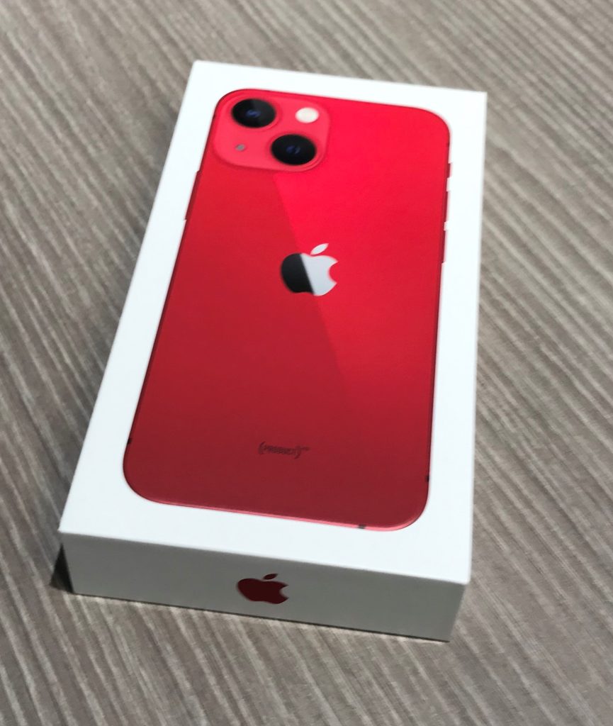 国内版SIMフリー iPhone13 mini 128GB RED MLJG3J/A