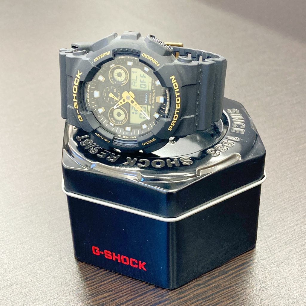 カシオ G-shock GA-100GBX-1A9