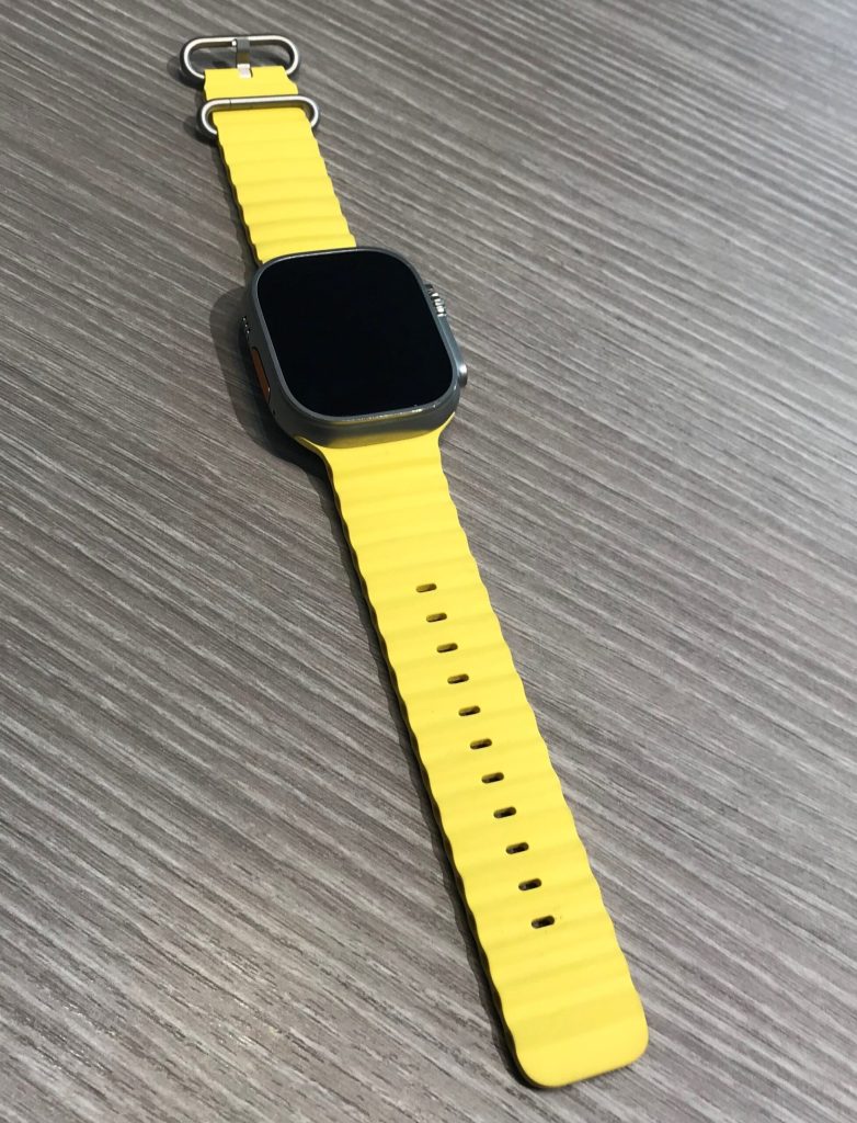 Apple Watch Ultra GPS+Cellularモデル 49mm MNHG3J/A イエローオーシャンバンド