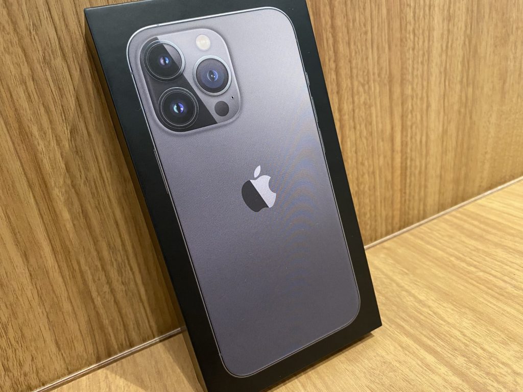 国内版SIMフリー iPhone13Pro 128GB グラファイト MLUE3J/A