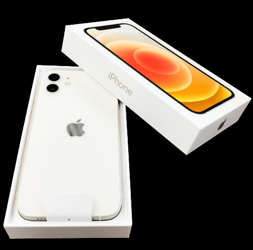 Apple docomo SIMロック解除済 iPhone 12 64GB ホワイト MGHP3J/A
