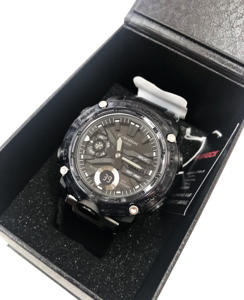 カシオ G-SHOCK スケルトンシリーズ GA-2000SKE-8AJF