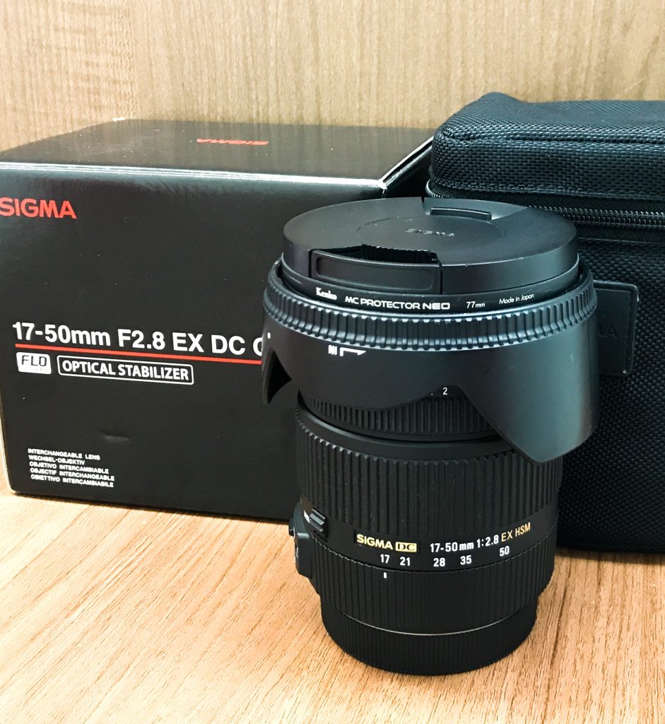 SIGMA 17-50mm F2.8 EX DC OS HSM Canon EFマウント