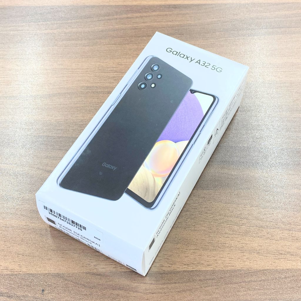 au/SIMロック解除 Galaxy A32 5G オーサムブラック 4GB 64GB SCG08