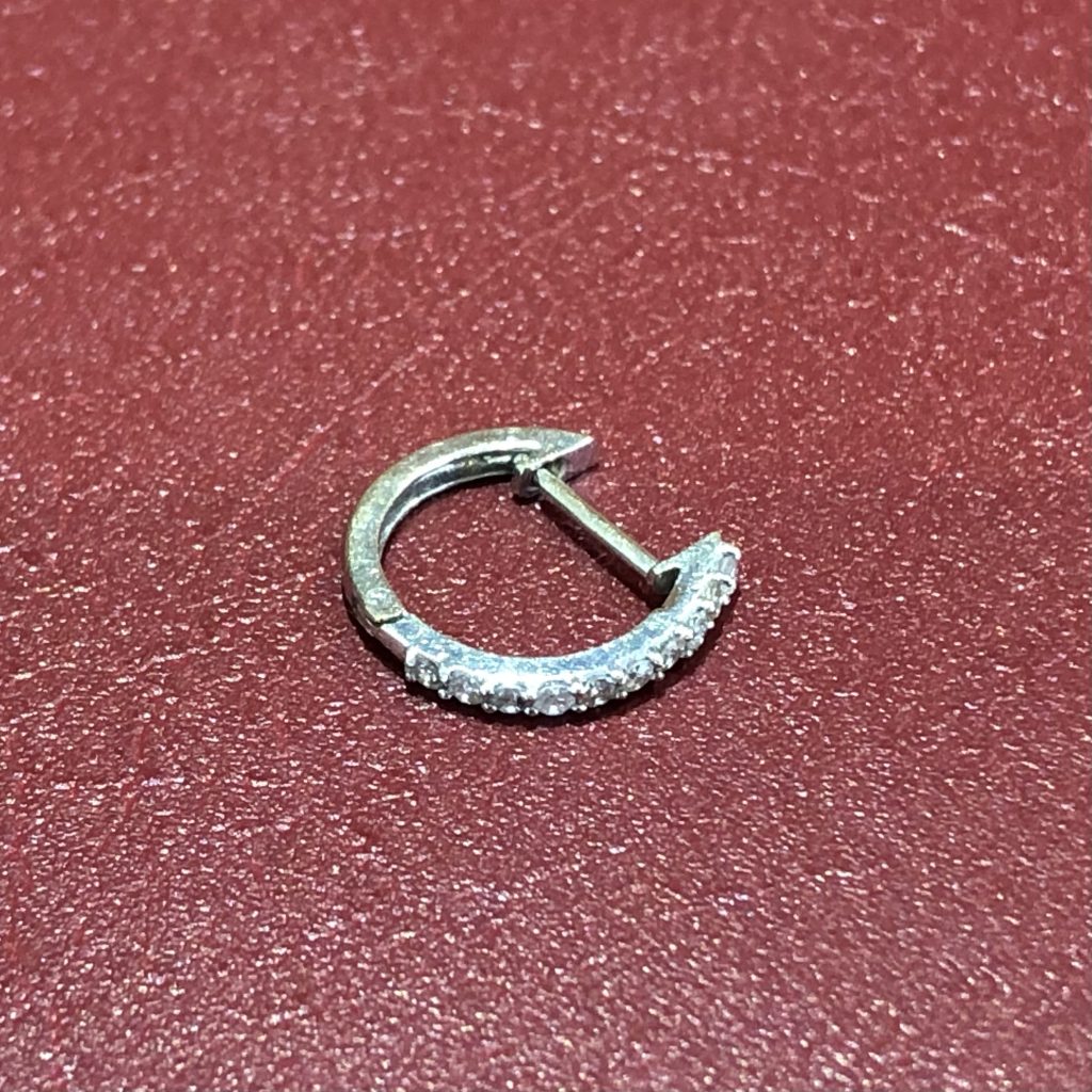 K18WG 地金 0.6g