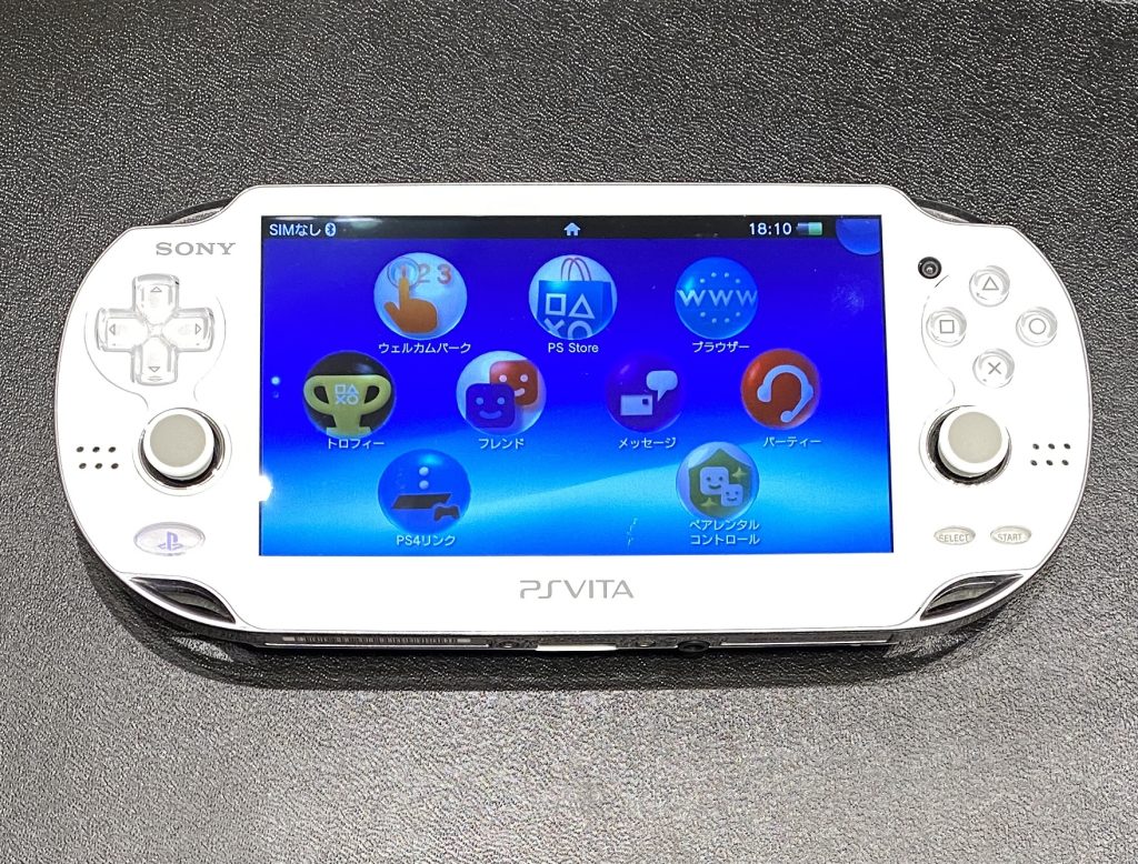SONY PlayStation Vita 3G/Wi-Fiモデル クリスタル・ホワイト PCH-1100