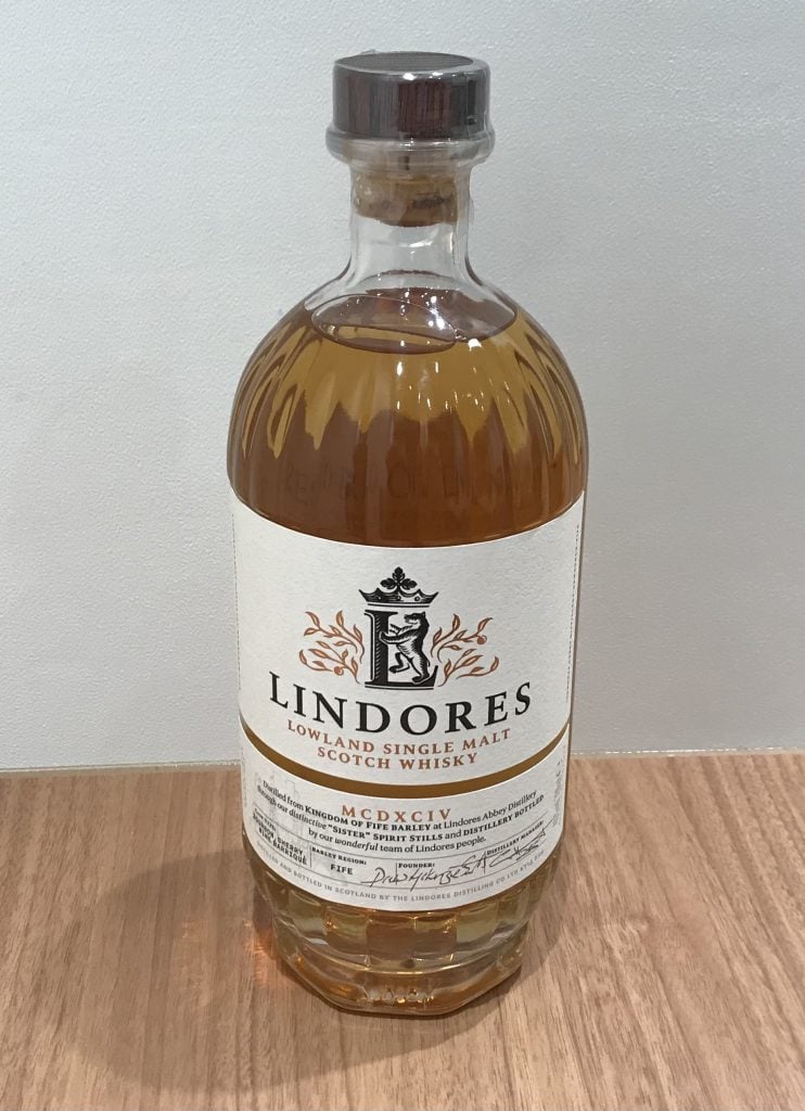 ウイスキー LINDORES/リンドーズ シングルモルト MCDXCIV 700ml/瓶 46度