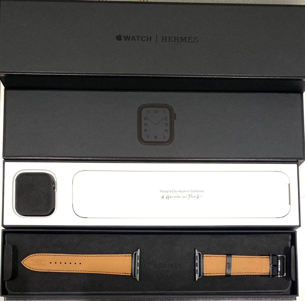 Apple watch Hermès S5 44mm スペースブラック MWWM2J/A