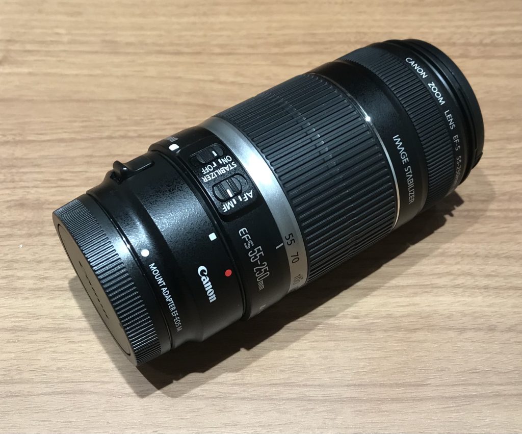 canon lens 55-250㎜ 1:4-5.6 IS