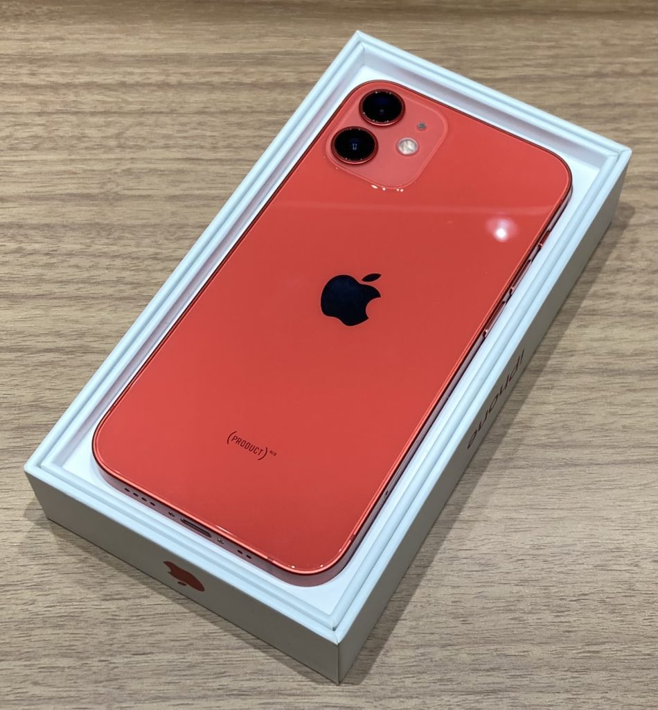 国内版SIMフリー iPhone12mini 64GB レッド MGAE3J/A