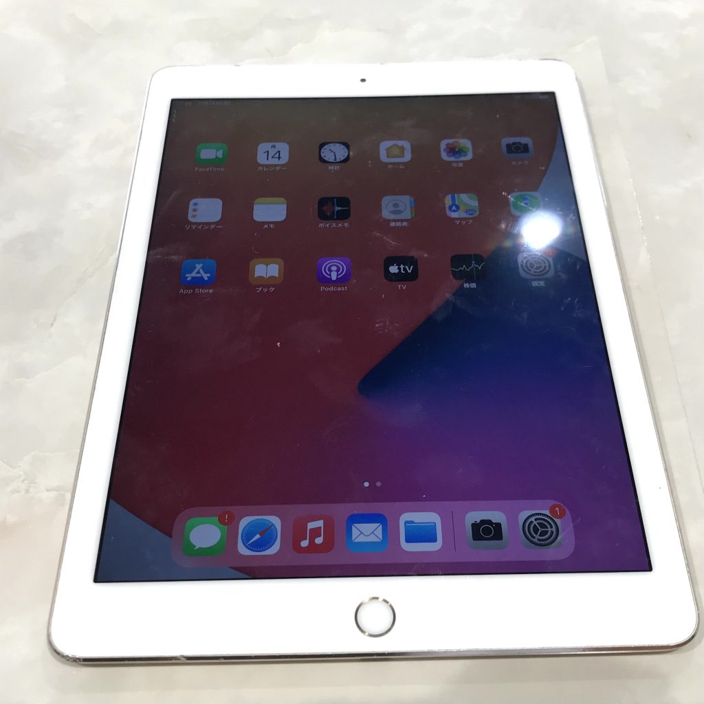 docomo iPadAir2 wi-fi+Celluar 16GB ゴールド MH1C2J/A
