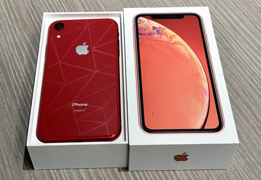 SIMロック解除済み au iPhoneXR 64GB レッド MT062J/A